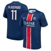 Maillot de Supporter Paris Saint-Germain Marco Asensio 11 Domicile 2024-25 Pour Homme